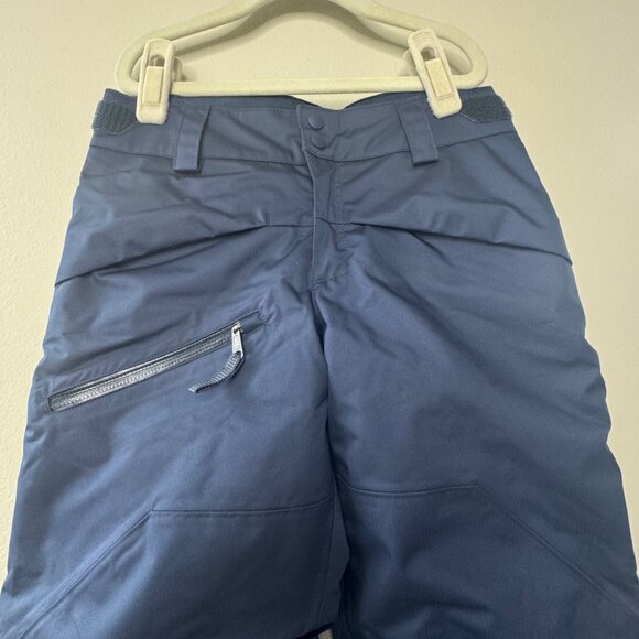 PATAGONIA Insulated Snow Pants Boys S 7-8 Blue Snowshot H2NO Waterproof Pant NEW - Picture 3 of 10